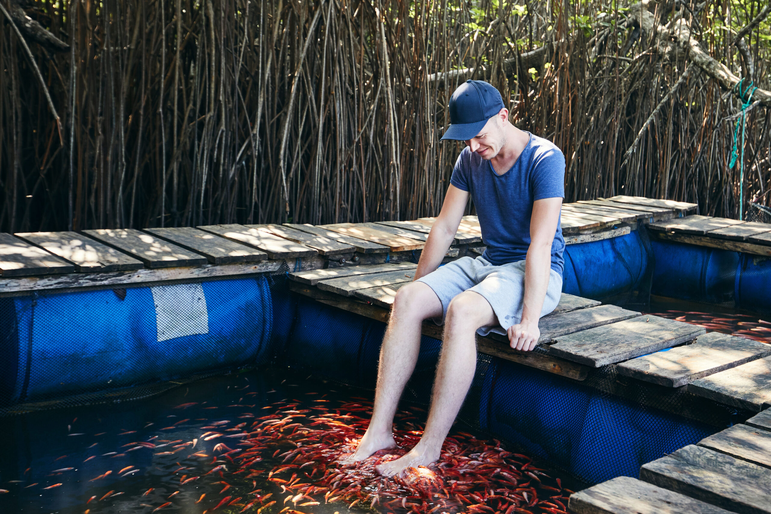 Fish Therapy and Foot Reflexology